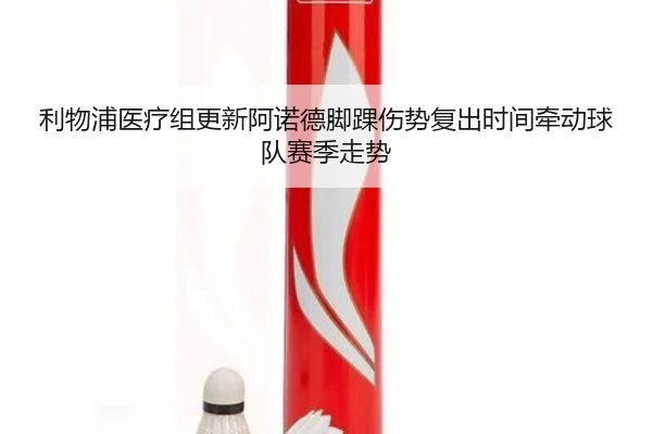 利物浦医疗组更新阿诺德脚踝伤势复出时间牵动球队赛季走势